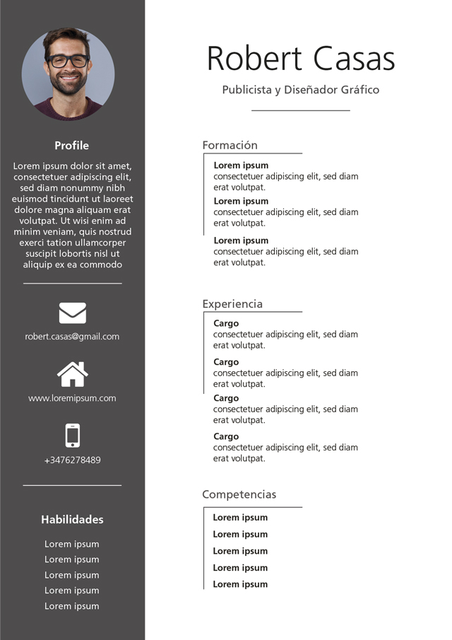 Curriculum Vitae Para Descargar Y Editar Cv Gratis Pr Vrogue Co