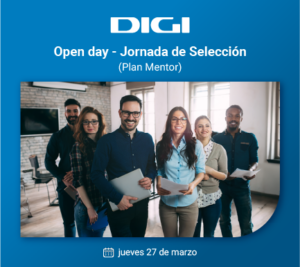 DIGI organiza una jornada de selección para incorporar 50 comerciales en Madrid