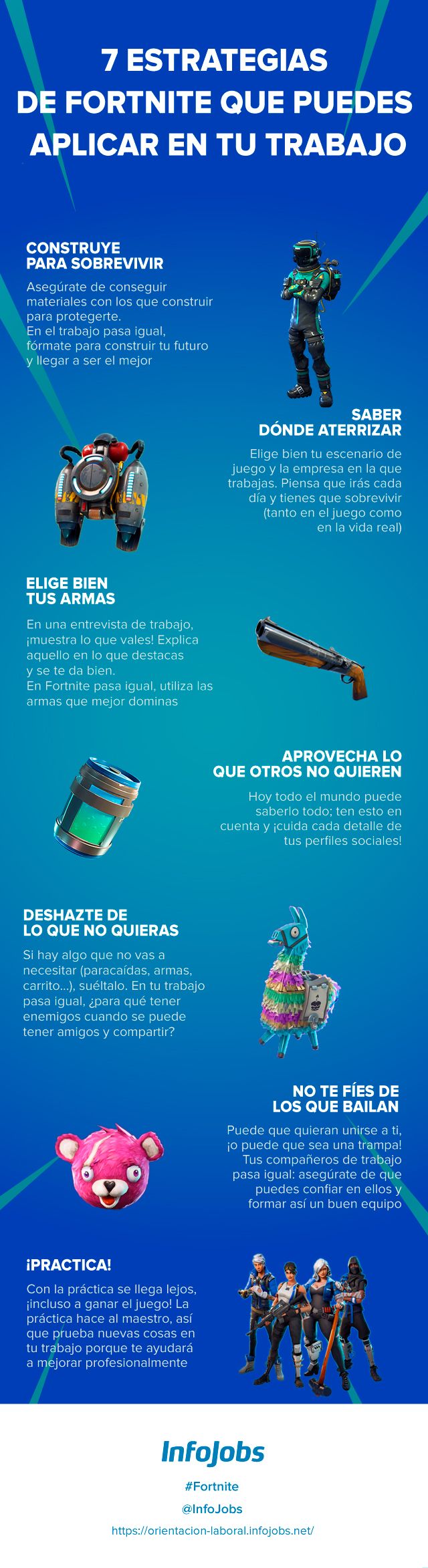 consejos-fortnite-trabajo-infografía-infojobs